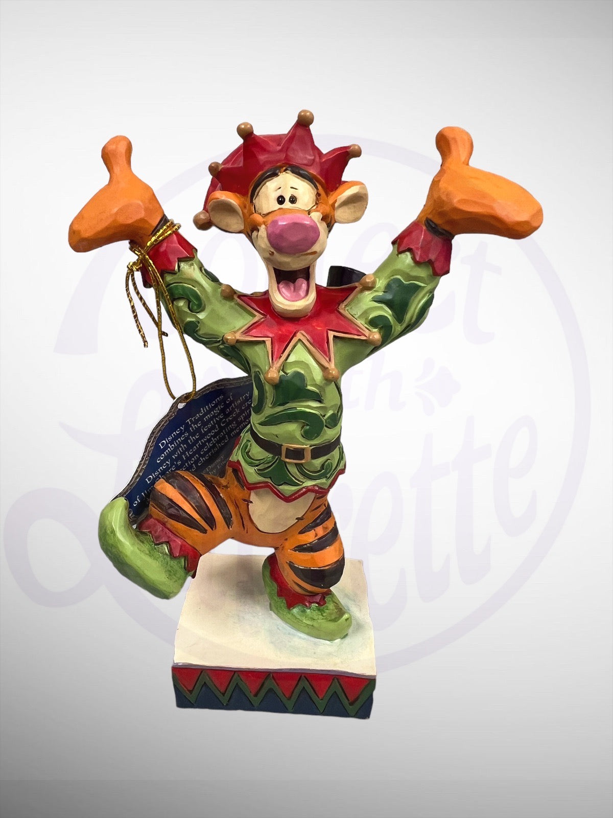 Jim Shore Disney Traditions - Ecstatic Extatic Elf Tigger  Figurine